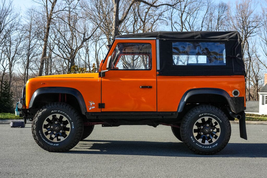 1995 Land Rover Defender 90 RHD Convertible for sale